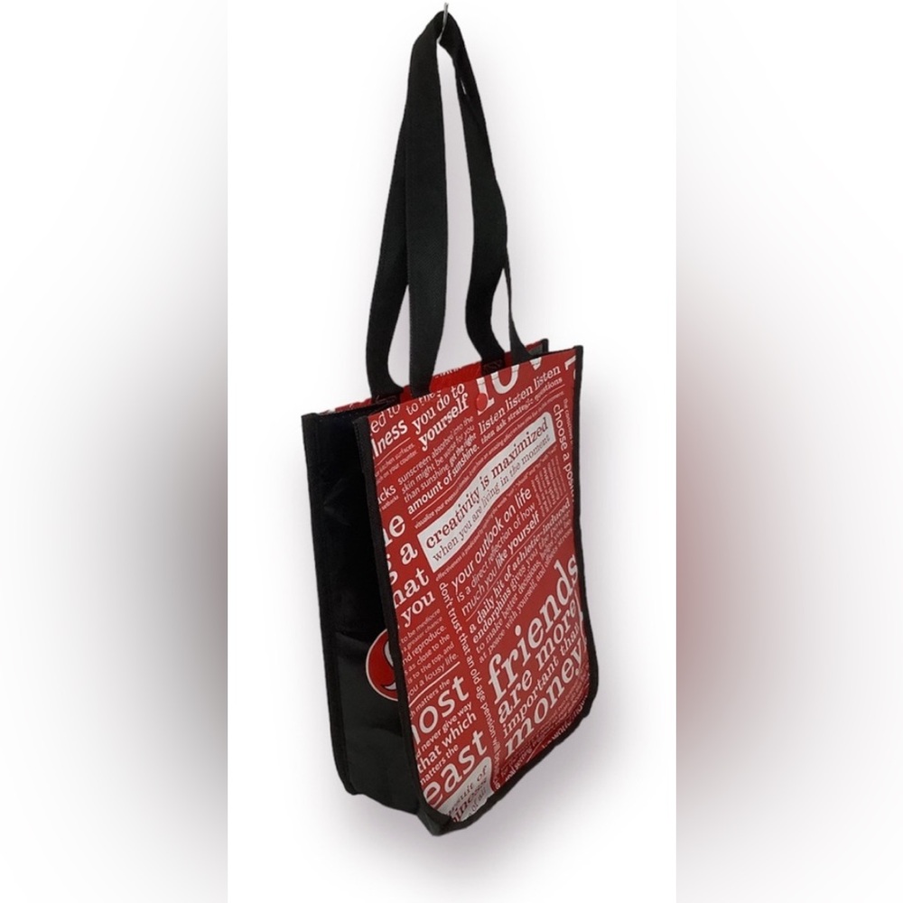 Lululemon Reusable Small Tote “friends are more important than money” - Picture 3 of 6